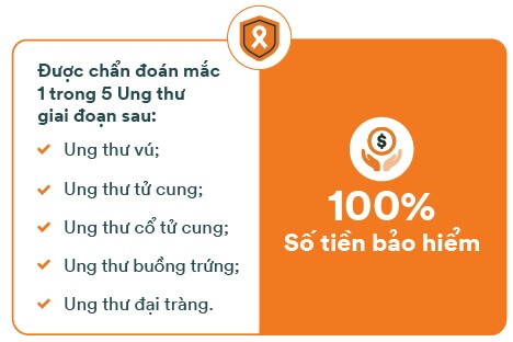 Quyền lợi ung thư giai đoạn sau của fwd phụ nữ hiện đại